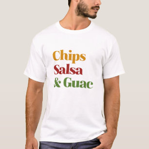 サルサチップスとグアク Tシャツ