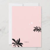 サルサパーティー 招待状 (裏面)