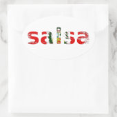 サルサペルー 楕円形シール (バッグ)