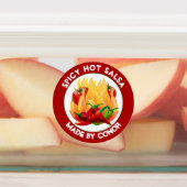 サルサホットフレイムサークル ラベル (貼付)