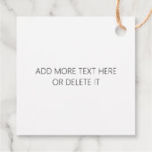 サルサホームメイドメリークリスマスネームジャー フェイバータグ (裏面)