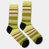 サルサヴェルデとトルティーヤチップスストライプズ ソックス (右)