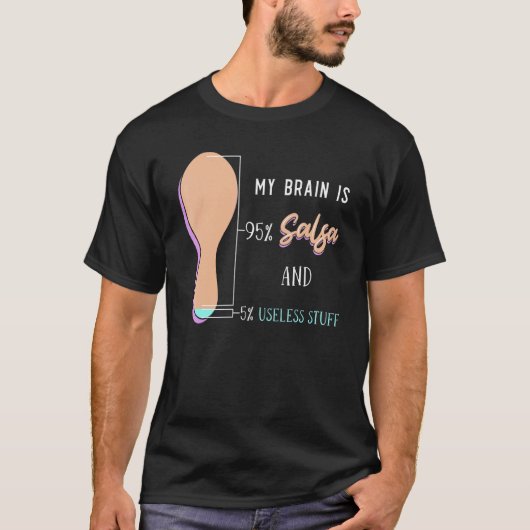 サルサ踊り Tシャツ (正面)