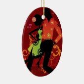サルサ・ダンス セラミックオーナメント (右)