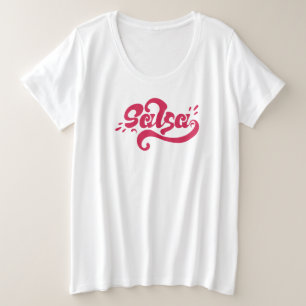サルサ プラスサイズTシャツ