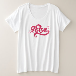 サルサ プラスサイズTシャツ
