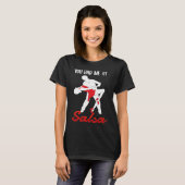 サルサ・踊り・ダンサー Tシャツ (正面フル)
