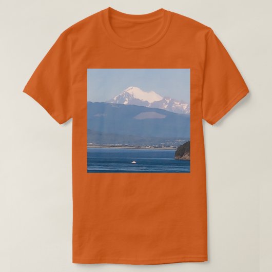 サルシッシュを見下ろすベーカー Tシャツ (デザイン正面)
