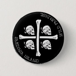 サルジニアの野生の楽園-ピン 缶バッジ