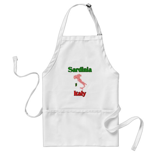 サルジニアイタリア スタンダードエプロン (正面)