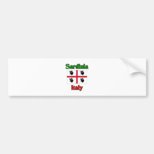 サルジニアイタリア バンパーステッカー
