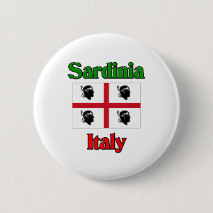 サルジニアイタリア 缶バッジ