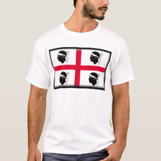 サルジニア(イタリア)の旗 Tシャツ