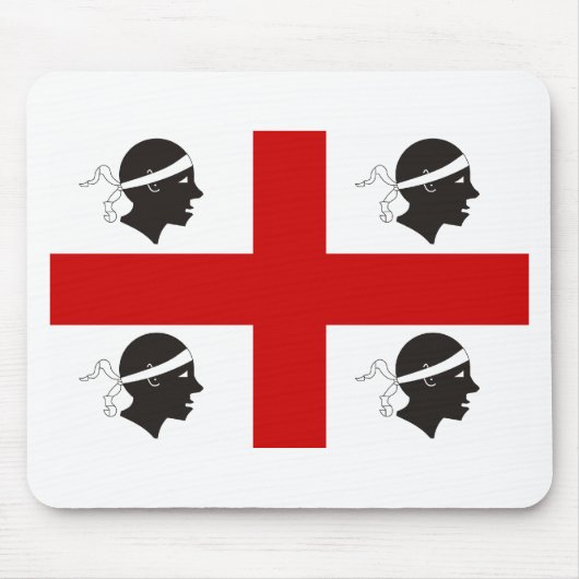 サルジニア、イタリア マウスパッド (正面)