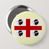 サルジニア、イタリア 缶バッジ (正面&裏面)