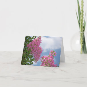 サルスベリ、ヒャクジツコウNotecard カード