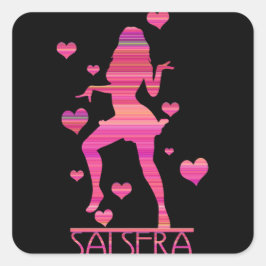 サルセラ – ホット踊りガール スクエアシール