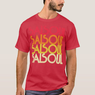 サルソウルレトロミュージックファンデザイン Tシャツ