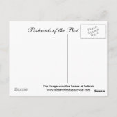 サルタシュ旧葉書 ポストカード (裏面)