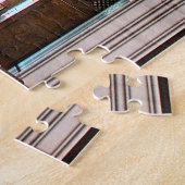 サルタンのアーメドのモスク。 インテリア・デザイン ジグソーパズル (側面)