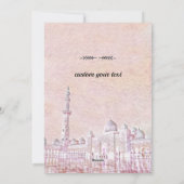 サルタンのアーメドのモスク シーズンカード (裏面)