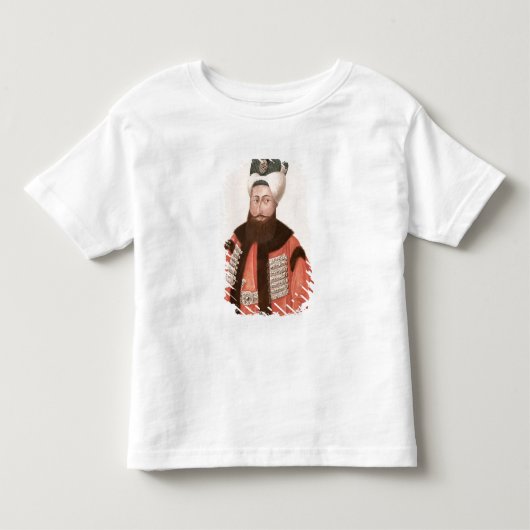 サルタンのセリム3世の第18第19世紀 トドラーTシャツ (正面)