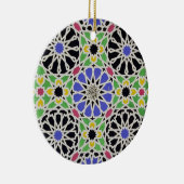 サルタンのドレッシングルームのモザイク模様の歩道 セラミックオーナメント (右)