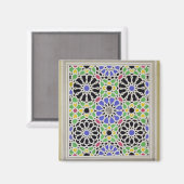 サルタンの化粧室のモザイク舗装 マグネット (正面/裏面)