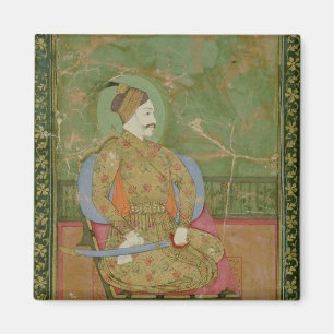 サルタンのAbdullah Qutb Shah seの58.20/25Aポートレート マグネット
