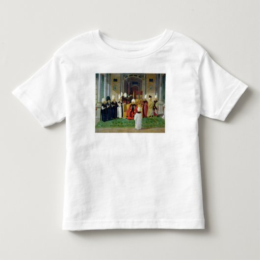 サルタンセリム3世の裁判所の披露宴 トドラーTシャツ (正面)