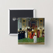 サルタンセリム3世の裁判所の披露宴 缶バッジ (正面&裏面)