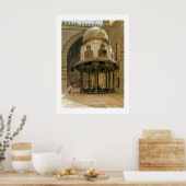 サルタン・ハッサンのモスク;カイロ ポスター (キッチン)