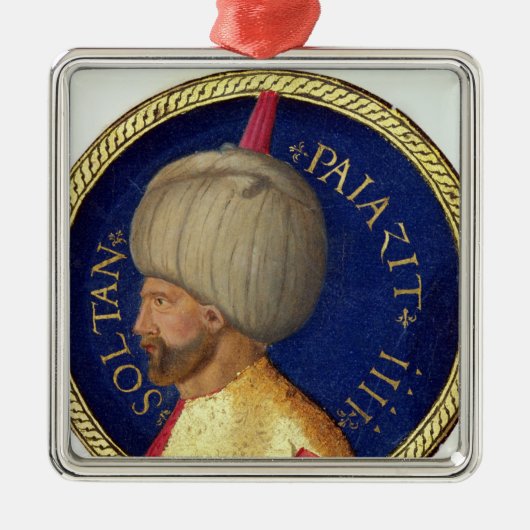サルタンBayezid I メタルオーナメント (正面)