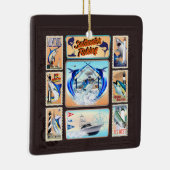 サルターター魚釣りライトハウス セラミックオーナメント (右)