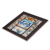 サルターター魚釣りライトハウス タイル (側面)