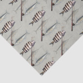 サルターフィッシャーマン魚釣りテーマ 薄葉紙 (詳細)