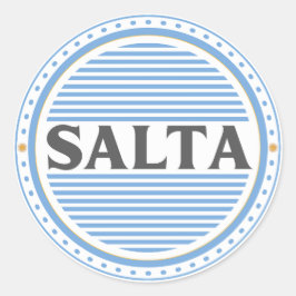 サルタ市誇りエンブレム - アルゼンチンのアイデンティティ ラウンドシール