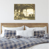 サルダル鏡殿内のホール キャンバスプリント (インサイチュ (寝室))