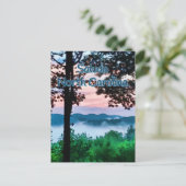 サルダ、NCマウンテンビューと夕日 ポストカード (スタンド正面)