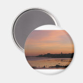 サルチル越しの夕日 マグネット (正面/裏面)