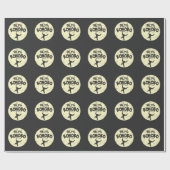 サルチンパンジーボノボDNA ラッピングペーパー (フラット)