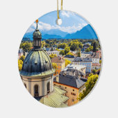 サルツブルグ・オーストリア聖アーハルト教会 セラミックオーナメント (左)