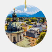 サルツブルグ・オーストリア聖アーハルト教会 セラミックオーナメント (裏面)