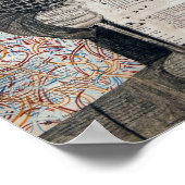 サルティエリキールプリントバイメガンオナクリフフォード ポスター (角)