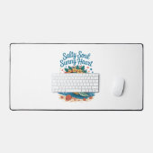 サルティソウルサニーハートタートルサマー デスクマット (キーボード&マウス)