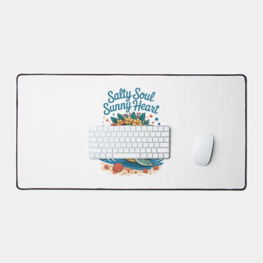 サルティソウルサニーハートタートルサマー デスクマット (キーボード&マウス)