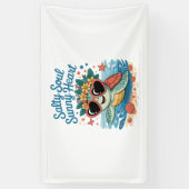 サルティソウルサニーハートタートルサマー 横断幕 (縦)