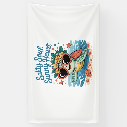 サルティソウルサニーハートタートルサマー 横断幕 (縦)