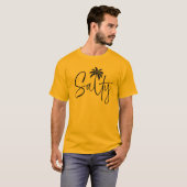 サルティパームデザイン Tシャツ (正面フル)