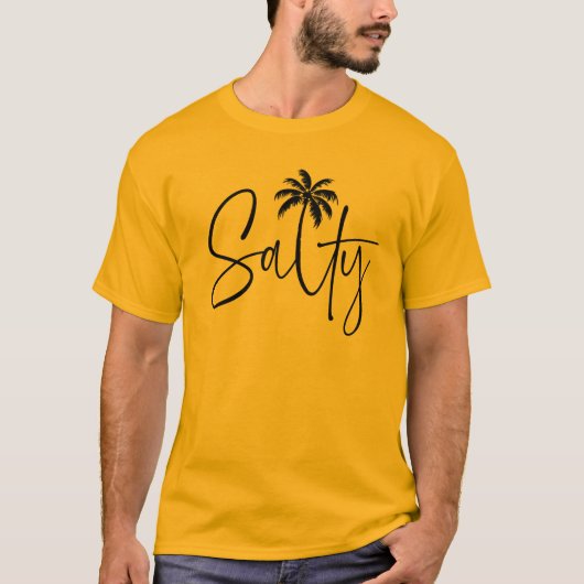 サルティパームデザイン Tシャツ (正面)